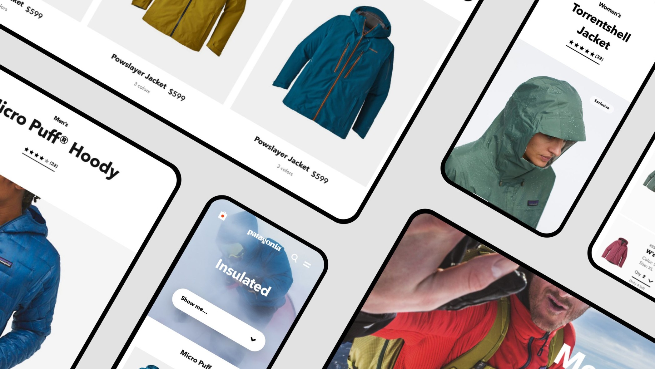 Patagonia's retail website